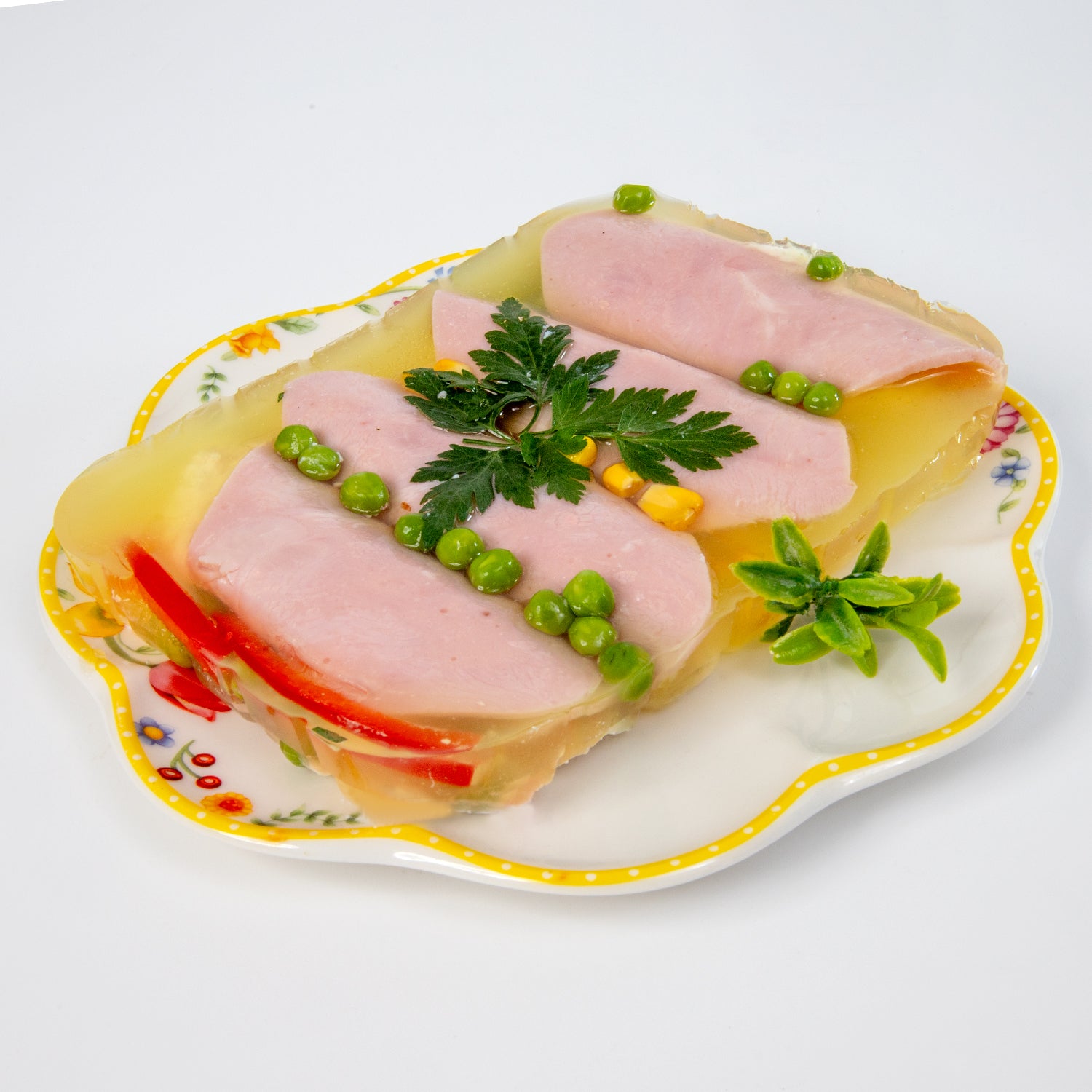 Roladki z szynką z sosem chrzanowym, 400 g