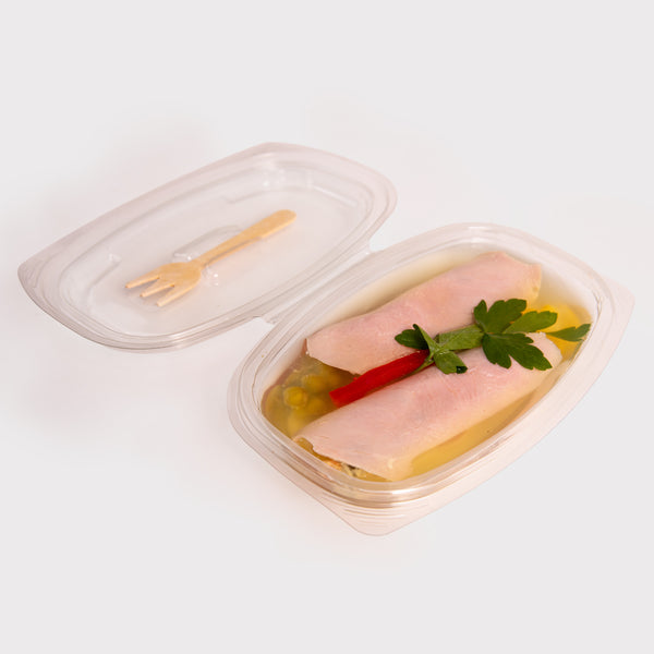 Roladki z szynki z sałatką jarzynową, 200 g