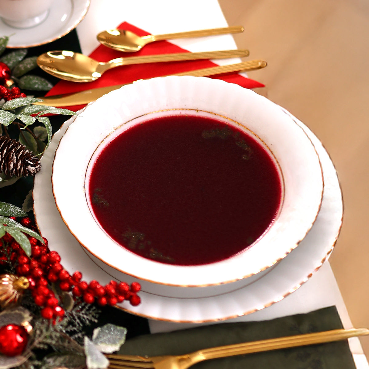 Barszcz czerwony klarowny