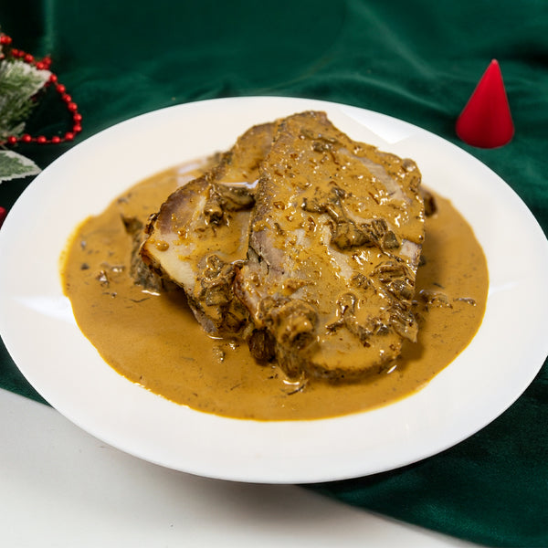 Karkówka w sosie grzybowym, 1 kg